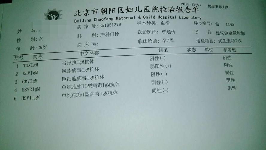 优生五项igg阳性怎么回事(优生五项风疹病毒igg阳性）