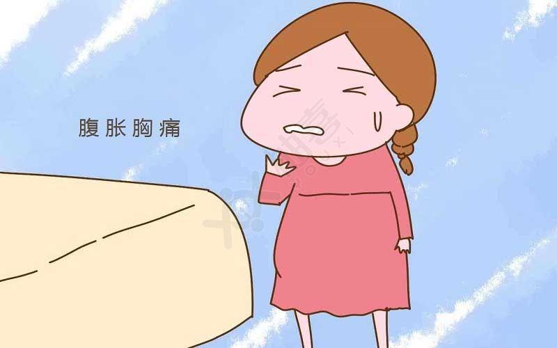 同房后8天乳房胀痛怎么回事(着床多久会胸胀胸疼）