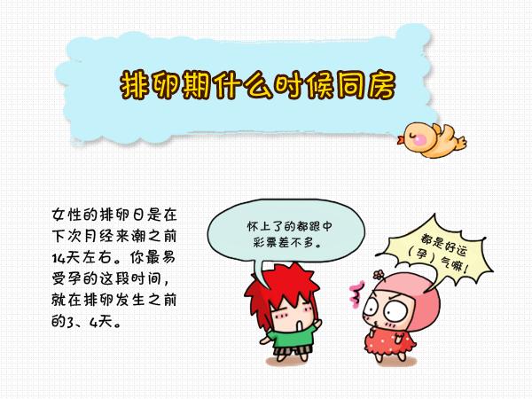 受孕的最佳时间是什么时候?(备孕期间几天同房一次)