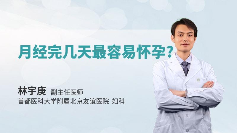 这些时间适宜受孕吗？(月经过后几天容易受孕）