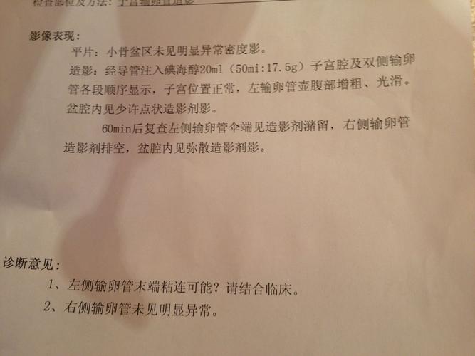 输卵管粘连怎么治(正常的输卵管造影片子）