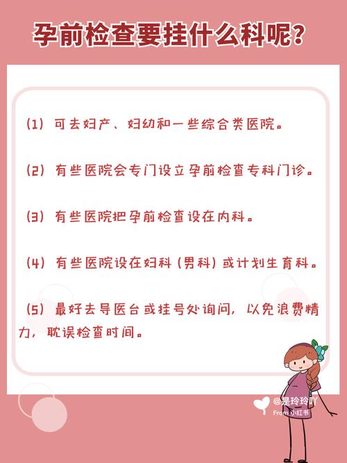 请问备孕挂什么科(备孕医院检查挂什么科）