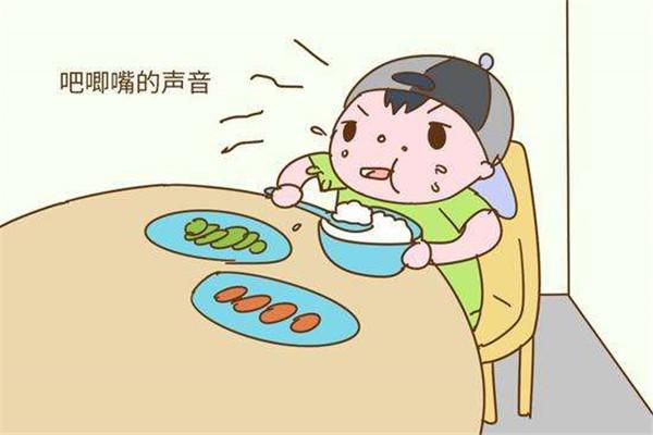 吃饭吧唧嘴是什么意思