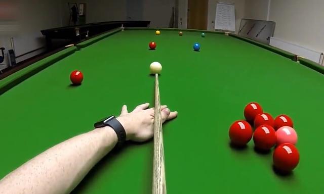 台球技巧旋转球怎么打