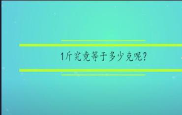 1000克等于多少斤