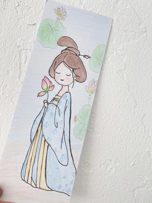 古风书签制作方法