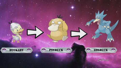 可达鸭进化是什么