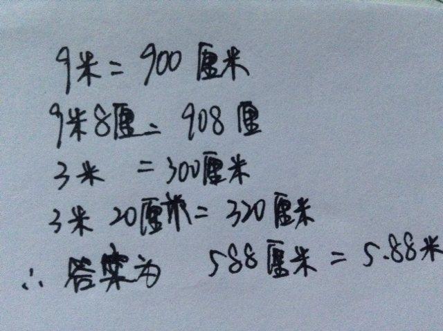 10丈等于多少米