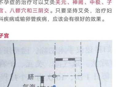 艾灸肚子会导致不孕吗(多年不孕艾灸后怀孕了）